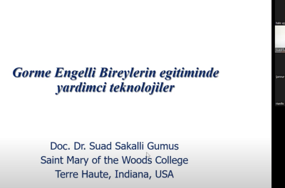 GÖRME ENGELLİLERİN EĞİTİMİNDE YARDIMCI TEKNOLOJİ -1